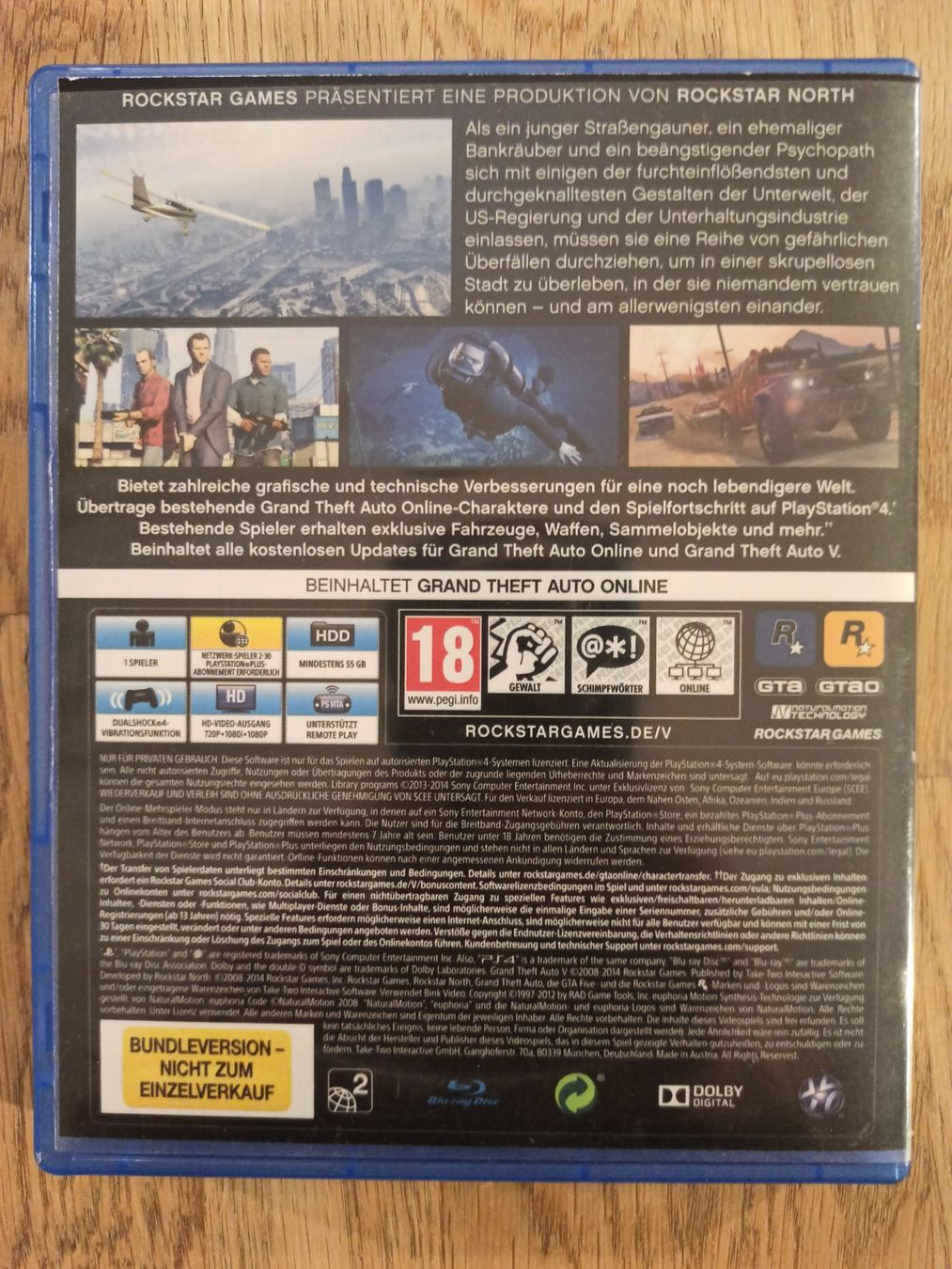 Giochi: Grand Theft Auto 5 - GTA V - PS4 / PS5 – Usato da Oberweningen venduto da mar_87mx 1