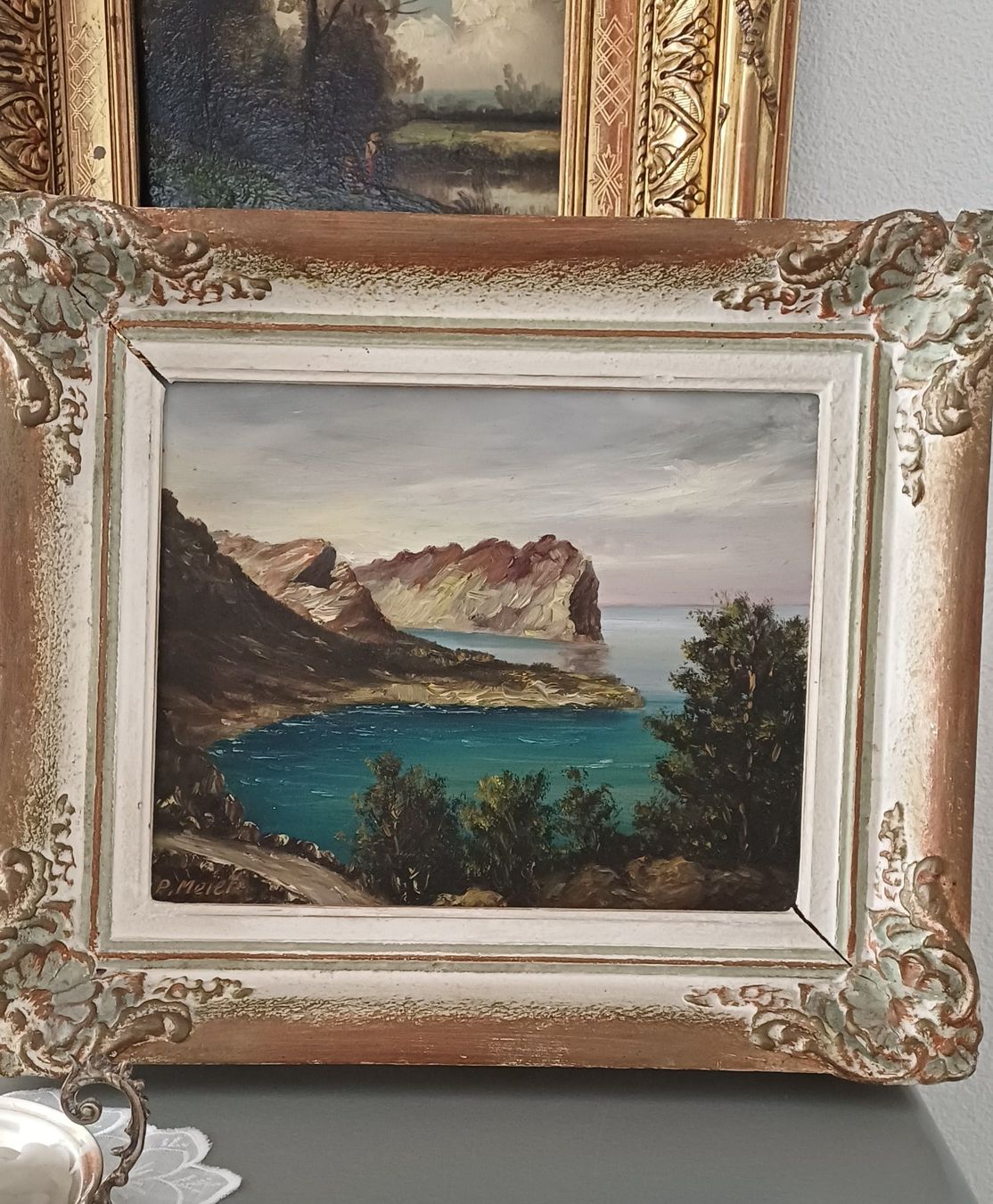 Dipinti: Mediterranes Gemälde Öl auf Karton ab Fr.1.- – Usato da Rorschach venduto da Hansi1901