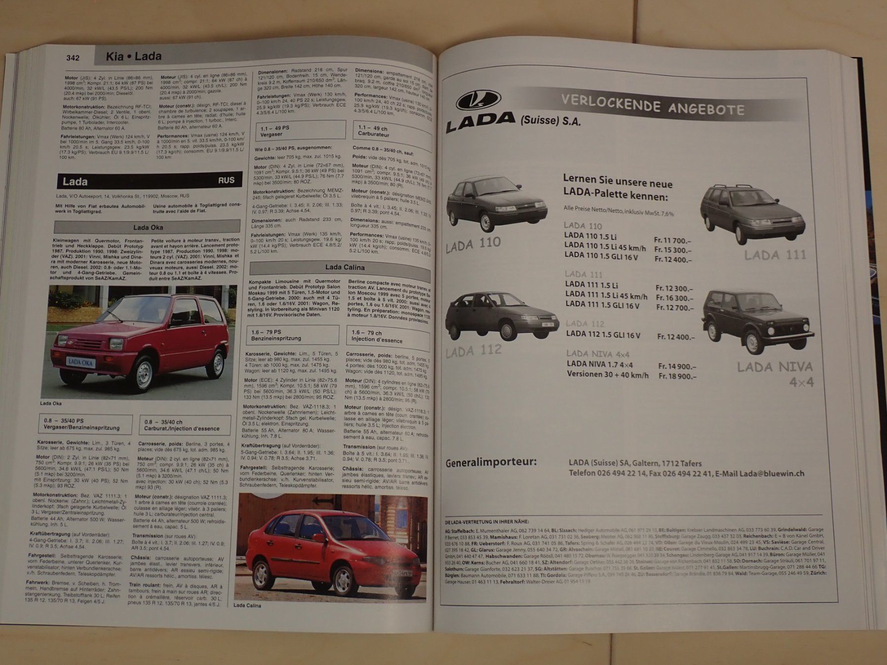Livres: AR Automobile Revue Katalog 2002 – D'occasion à Emmetten par Super008 6