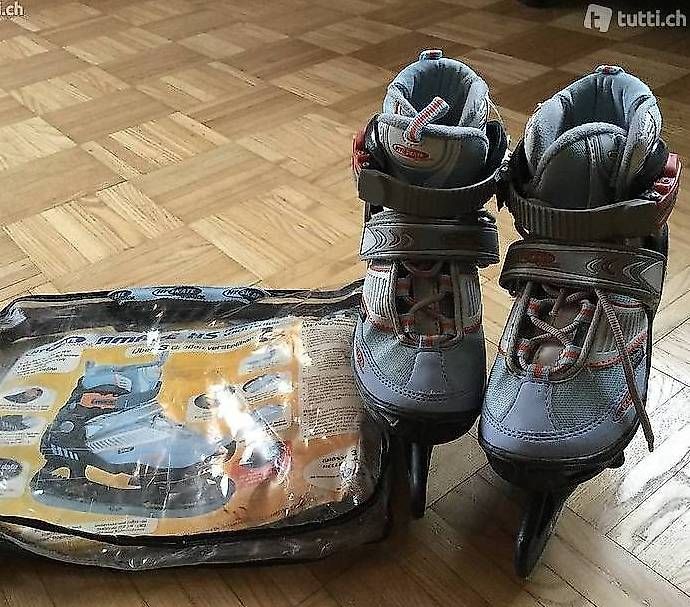 Pattini da ghiaccio: Schlittschuhe 31 32 33 – Usato da Itingen venduto da Haefi 3
