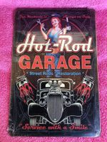 Hot rod garage pin up service v8 classic