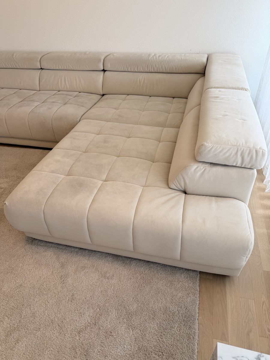Sofas: Modernes Schubiger Ecksofa in Beige  – Neuf (Voir description) à Effretikon par MaisonNade 4