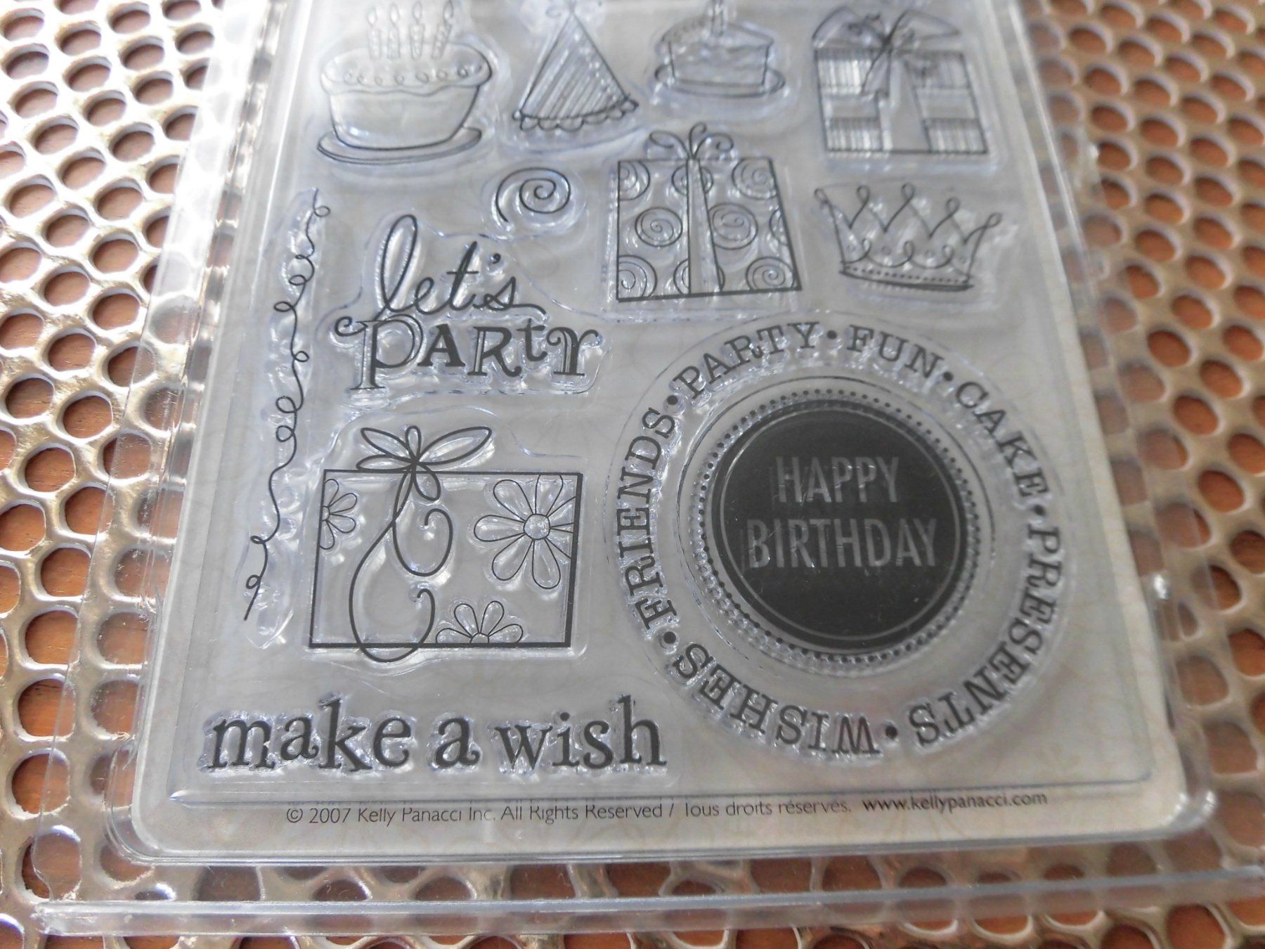 Stempel: Clear stamp Happy Birthday!! – Neu (gemäss Beschreibung) aus Goldach von  2