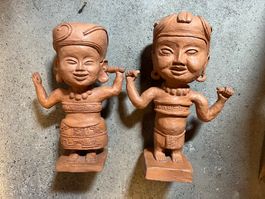 Handgefertigte Tonfiguren