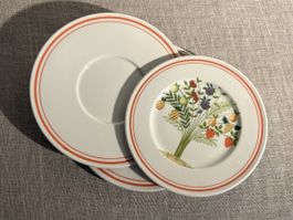 Villeroy&Boch Assiettes Bon Appetit, Décor Arbre Fruitier