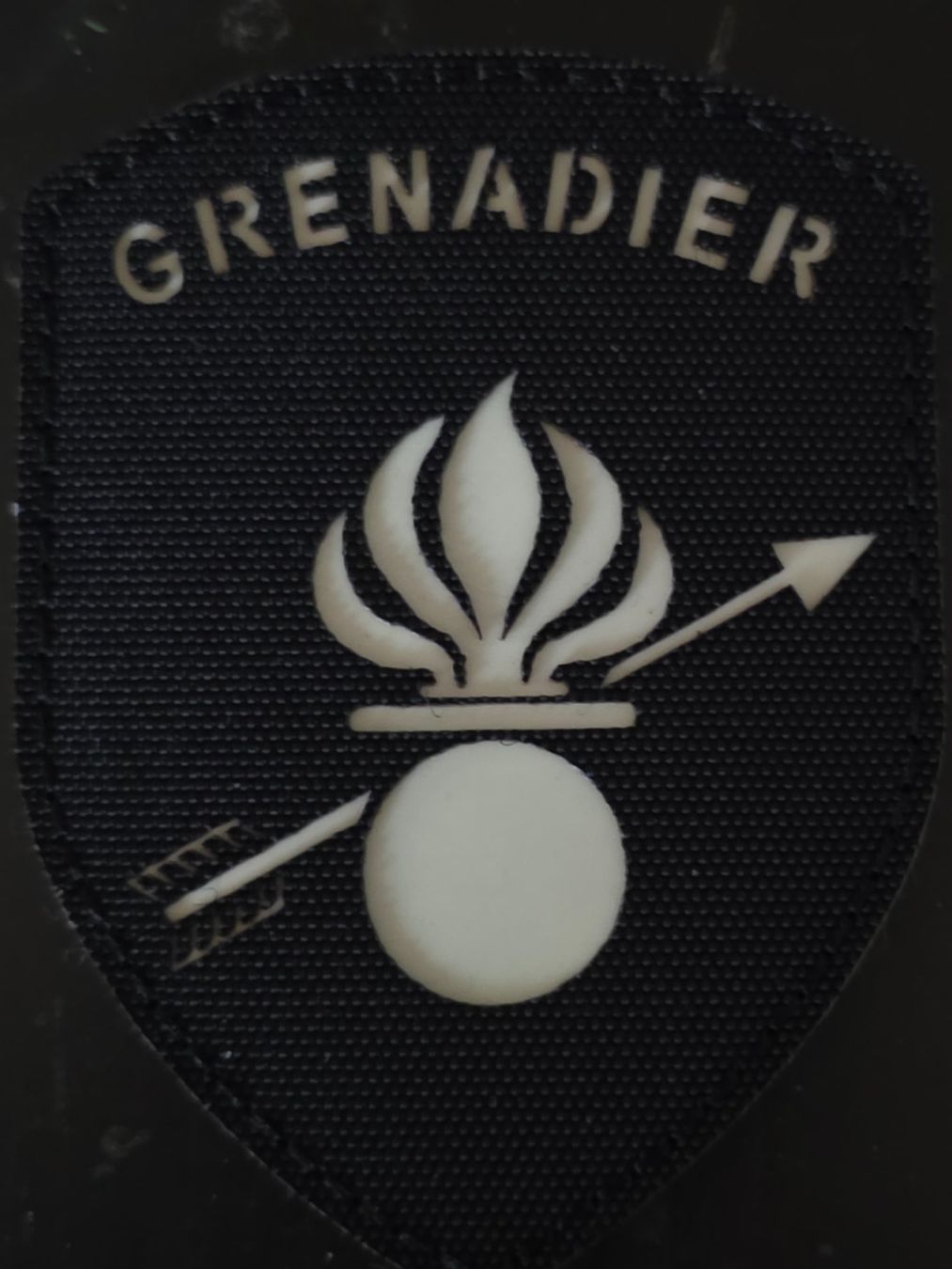 Schweizer Armee Placchette & Badge: Grenadier Abzeichen Badge top  Fluo Klett neu – Nuovo (secondo la descrizione) da Nyon venduto da freetoys08
