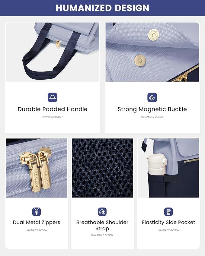 Zaini: Rucksack | Laptop Tasche | Schule Reiserucksack Hellblau & M – Nuovo e nell'imballaggio originale da Oensingen venduto da CSCollectors 3