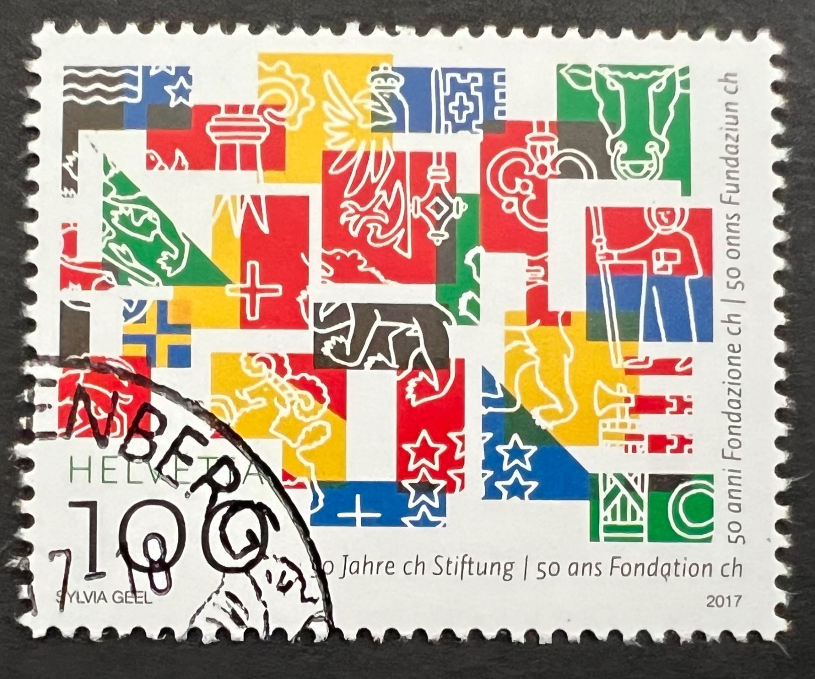 Tutti i francobolli: CH-Marke 2017 Eckstempel – Nuovo (secondo la descrizione) da Hünenberg See venduto da wer_5286