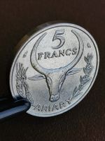 5 Francs Ariary 1967 Madagaskar 