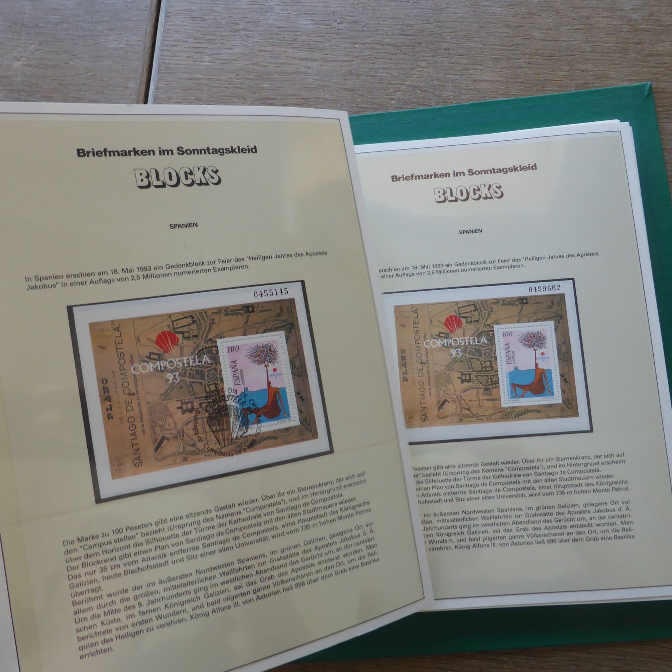 Tutti i francobolli: BLOCKS / BOGEN - Sammlung ANDORRA + SPANIEN siehe 32 Bilder – Usato da Egliswil venduto da Trens01 5