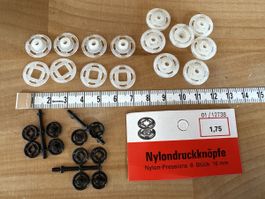 Kunststoff Druckknöpfe