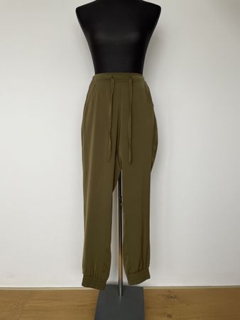 Stylische Khaki Hose, Gr. S