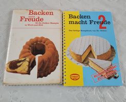 2 Kult Backbücher Dr.Oetker Vintage 