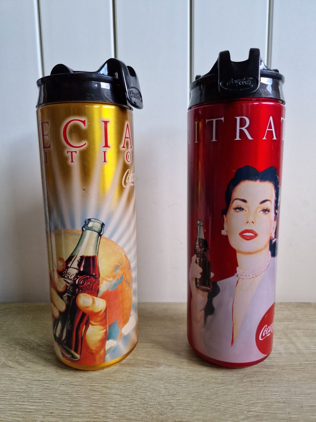 Coca-Cola Borracce & Thermos: Gourdes vintage Coca Cola – Usato da Châtelaine venduto da kbabs