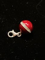Thomas Sabo Silber Charm Anhänger mit Zirkonia Steinen