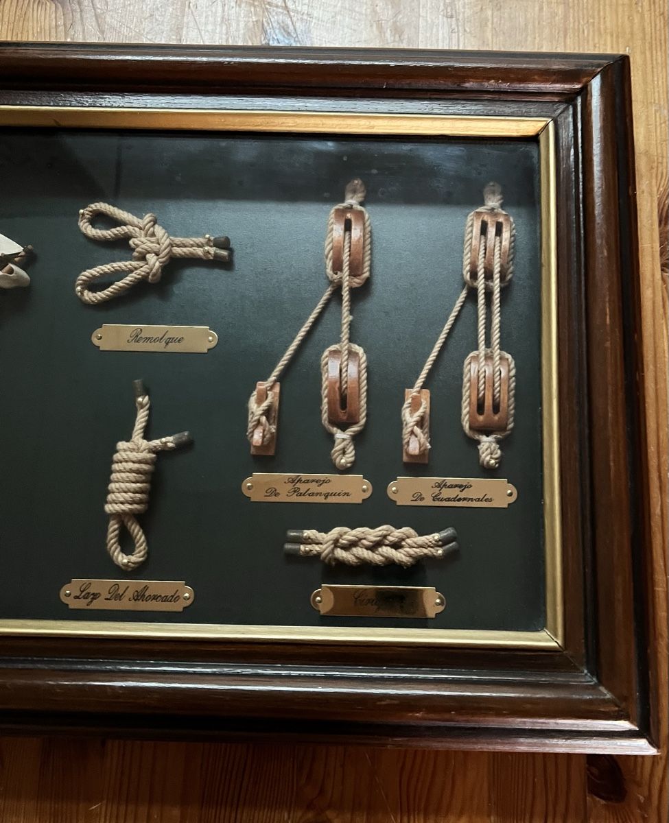 Foto & Immagini: Knotentafel Schiffsbild Marine – Usato da Sevelen venduto da Ritiplampi 5