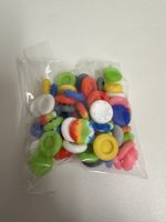 Joystick Kappen Gummi Set, verschiedene Farben, NEU!