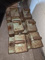 6 Stück Original Bührer Traktor Frontgewichte