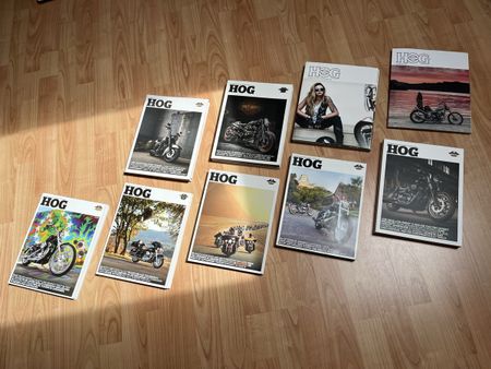 HOG Magazine 2012 bis 2020 (total 33 Magazine)