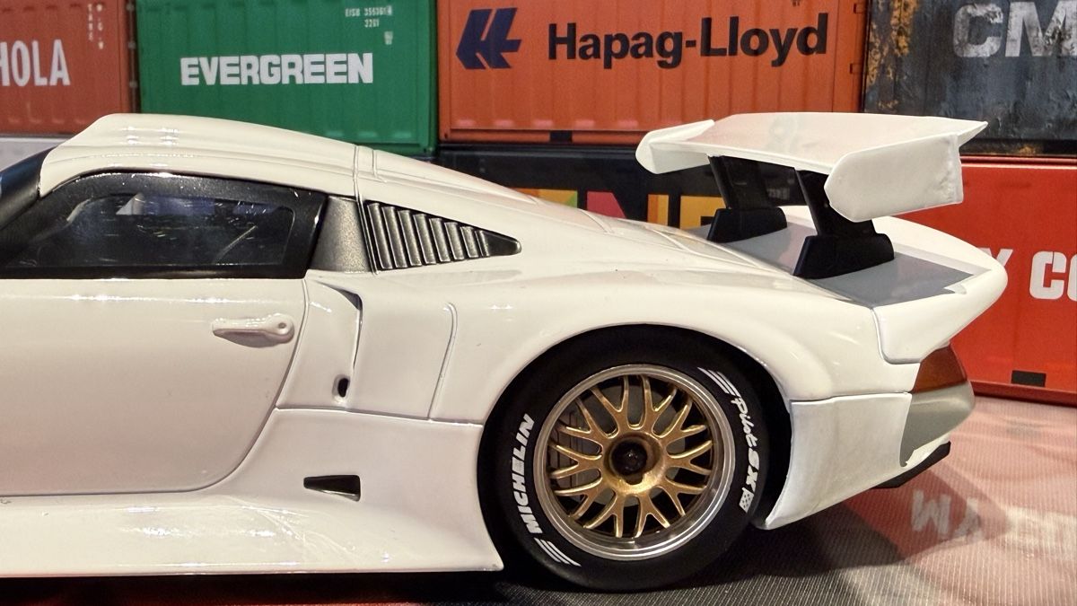 Porsche Modellini d'auto: Porsche 911 GT1 weiss  – Nuovo (secondo la descrizione) da Basel venduto da Zomeg 7
