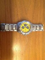 Sportive Herrenuhr, Chronograph, Titan, gelb, sehr robust!