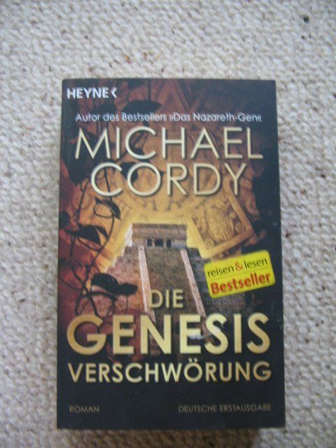 Libri: Die Genesis-Verschwörung Michael Cordy – Usato da Reitnau venduto da Bab0