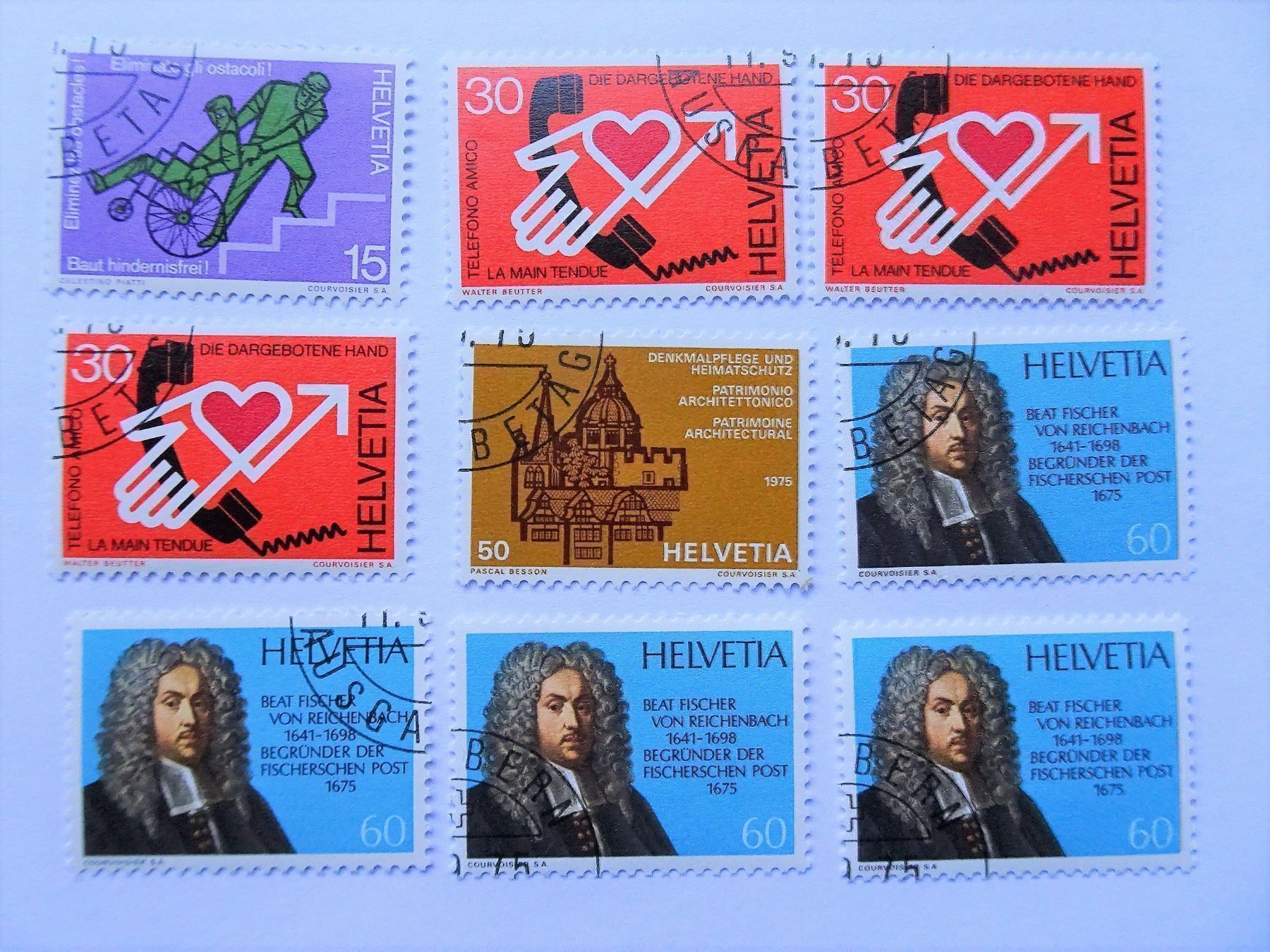 Alle Briefmarken: 1975 – Neu (gemäss Beschreibung) aus Aadorf von Chnorli-Furz
