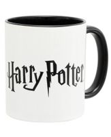 Harry Potter Tasse schwarz weiss 320ml Kaffeetasse