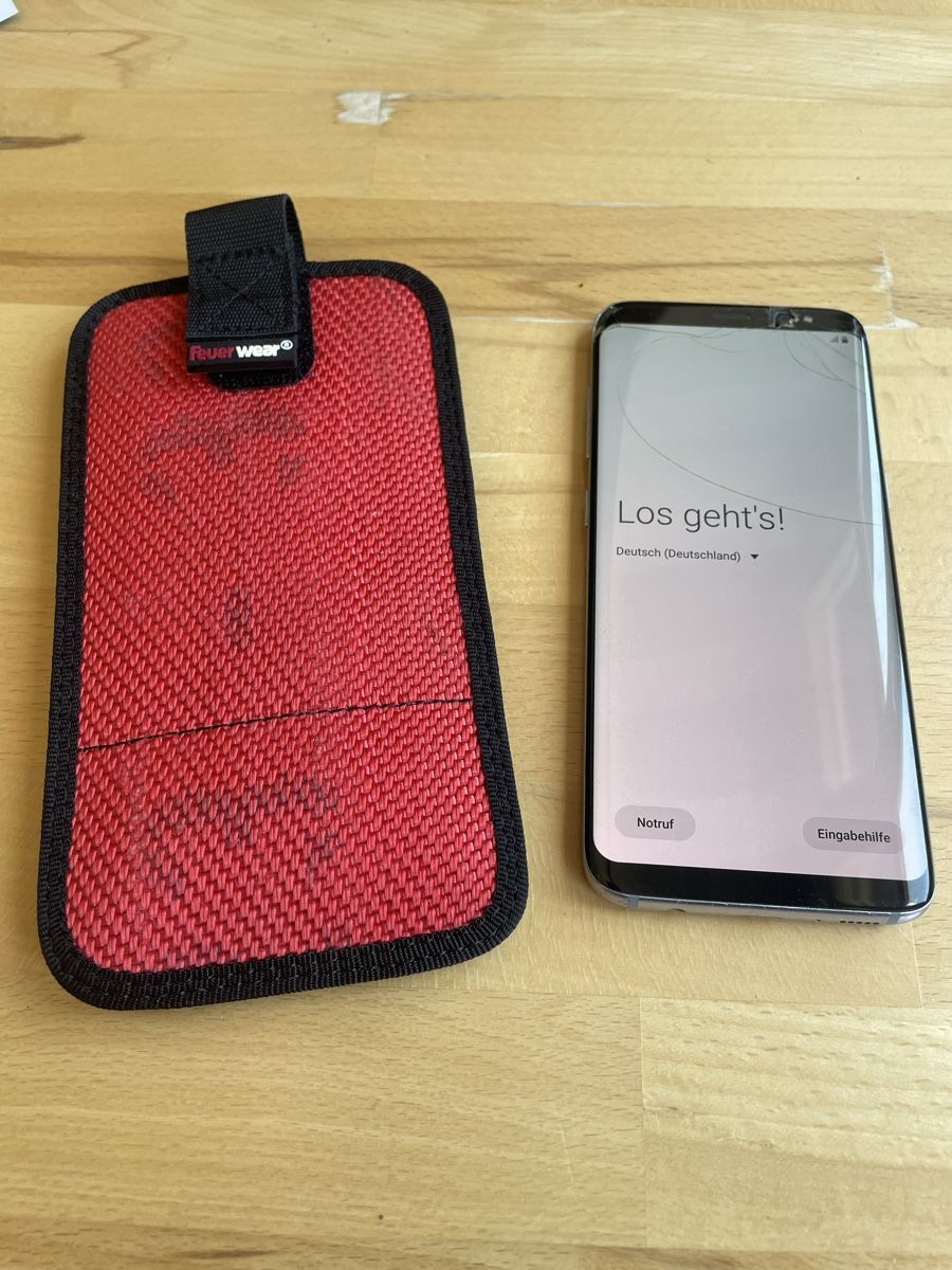 Samsung Portables: Samsung Galaxy S8 mit kaputtem Display – D'occasion à Zürich par toe_7gmv 4