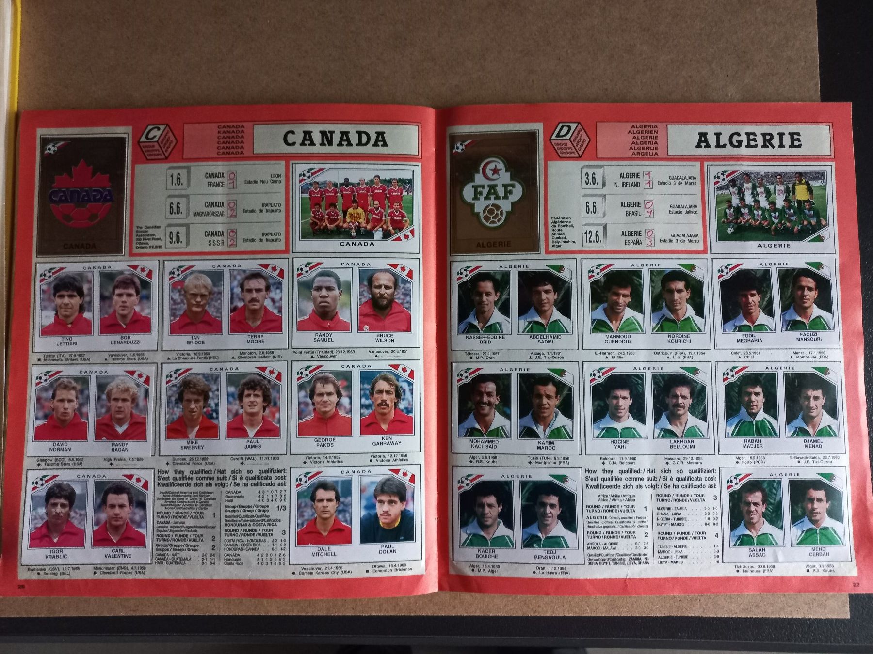 Panini Carte collezionabili: Panini Album Mexico 86 – Usato da Brügglen venduto da hokuspokus04 2