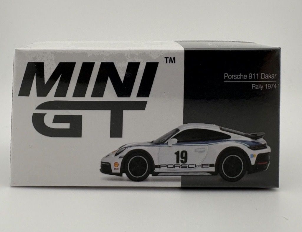 Porsche Modellini d'auto: Mini GT Porsche 911 Dakar Rally – Nuovo e nell'imballaggio originale da Morcote venduto da mariano03 2