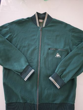 Veste Le Coq Sportif vintage verte, S