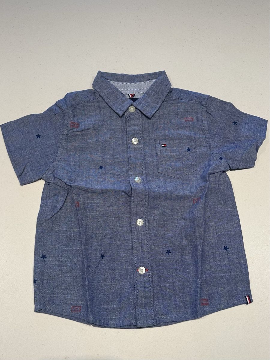 Tommy Hilfiger Camicie, Top & T-shirt: Tommy Hilfiger Baby Hemd – Nuovo (secondo la descrizione) da Felsberg venduto da Parjs