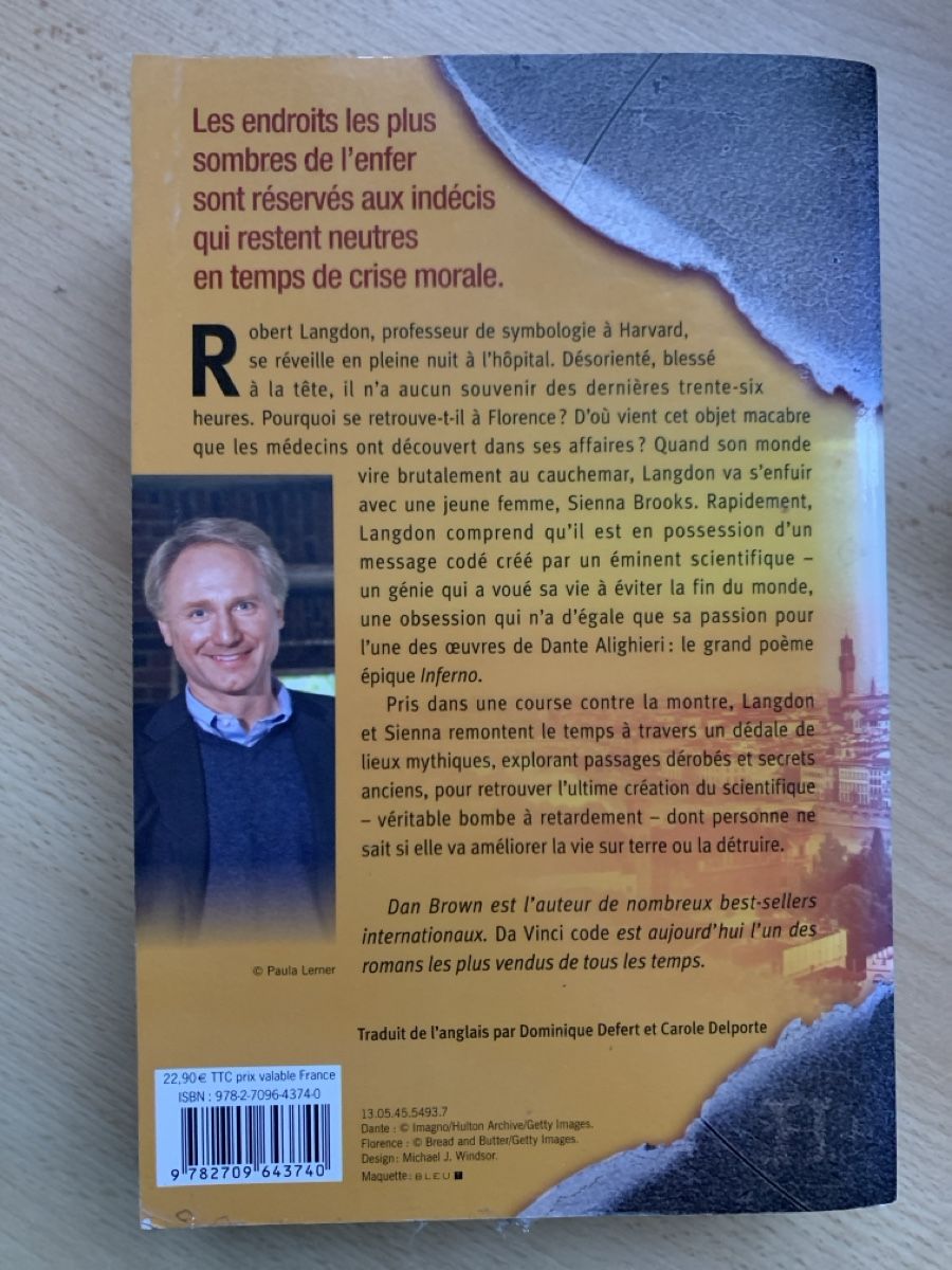 Libri: Lot de 3 romans de Dan Brown – Usato da Salavaux venduto da Lune_Diurne 3