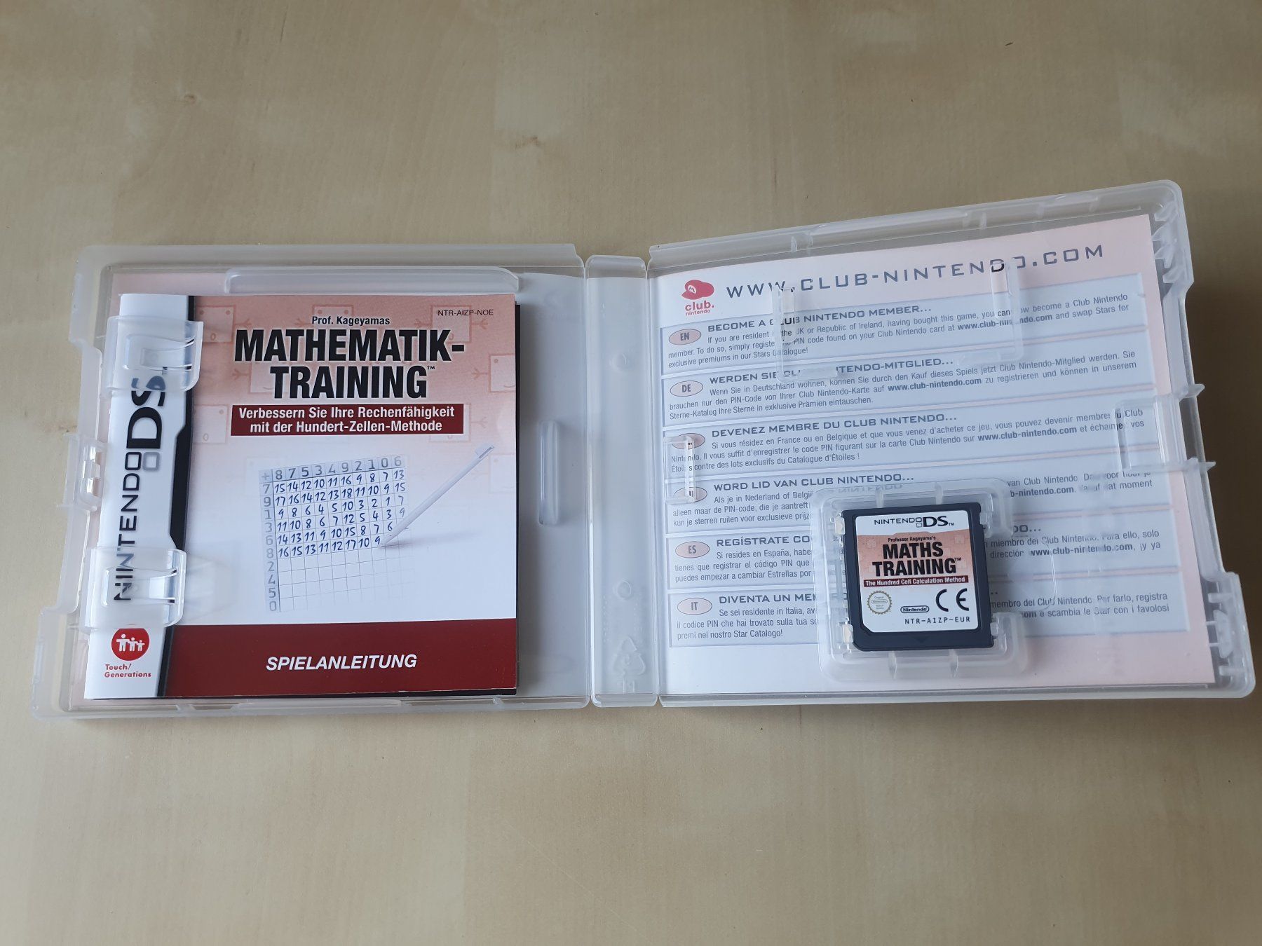 Nintendo Giochi: Mathematik Training – Usato da Stansstad venduto da collectorsshop 2