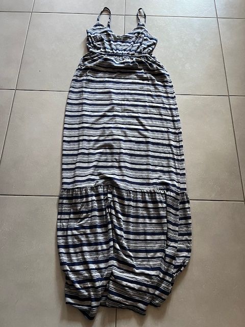 H&M Vestiti: Angenehmes maximakleid - Baumwolle/ Viskose/ elastische Gr S – Usato da Neerach venduto da romiping 1