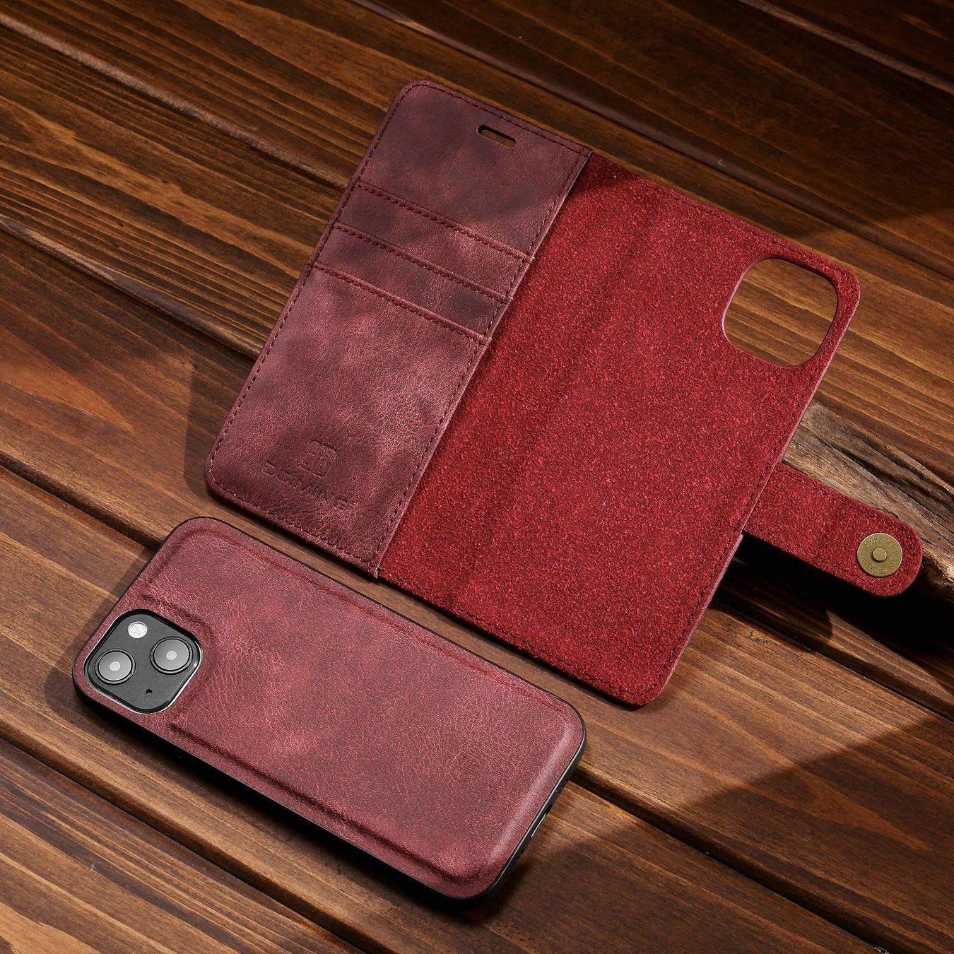 Covers & Schutzfolien: iPhone 13 - étui support portefeuille séparable rouge – Neu und originalverpackt aus Morges von DigiAC 4