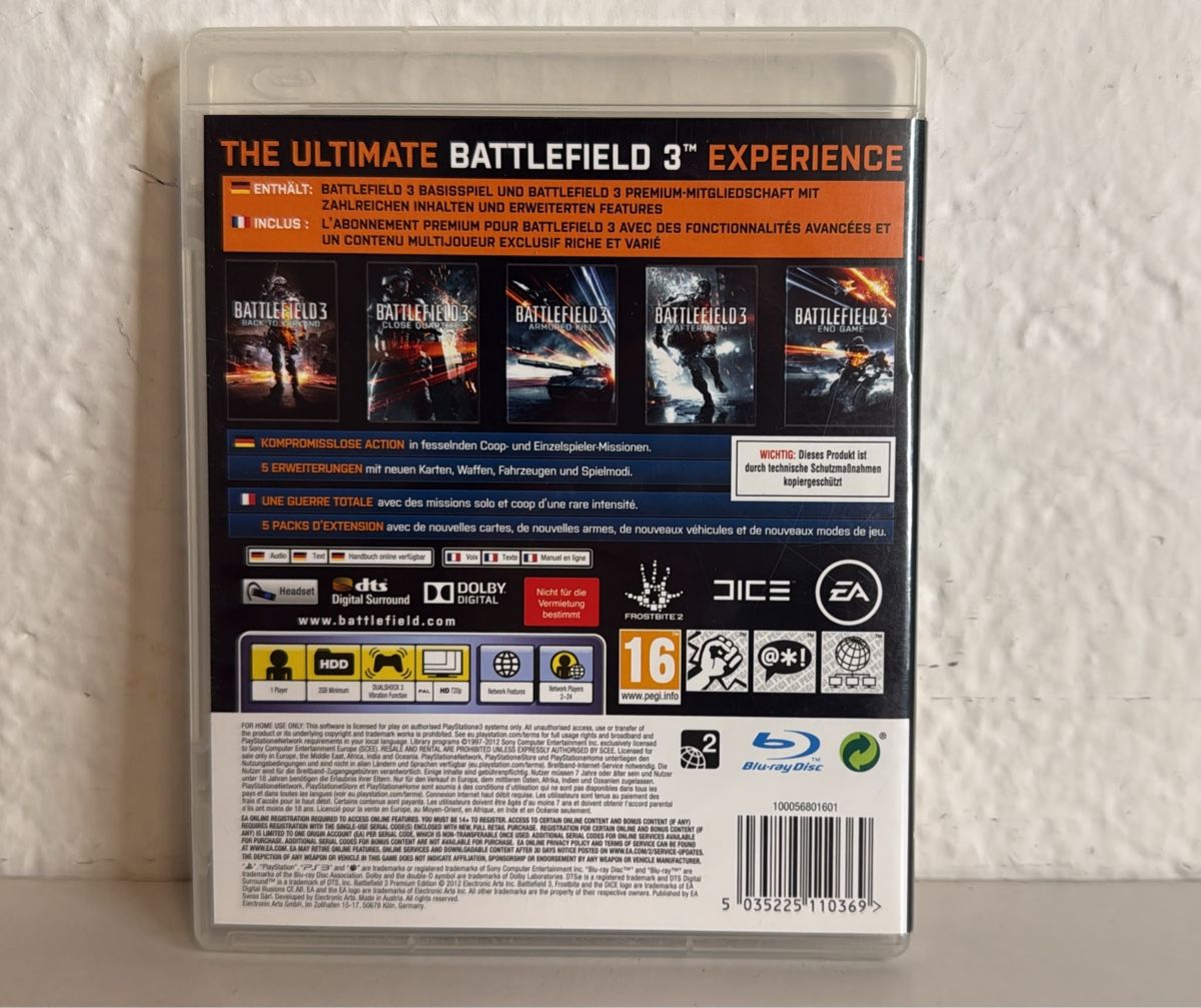 Sony Jeux: Battlefield 3 Premium Edition - PS3 Game – D'occasion à Ehrendingen par bubulence 1
