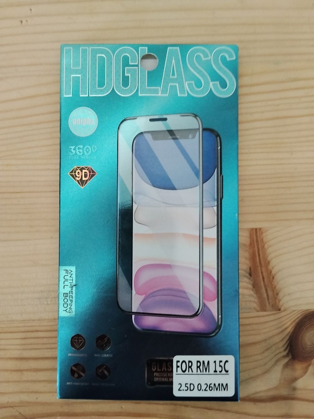 Lackretusche & Schutzfolien: Glass screen protector Redmi 15C – Neu und originalverpackt aus Frauenfeld von MG98