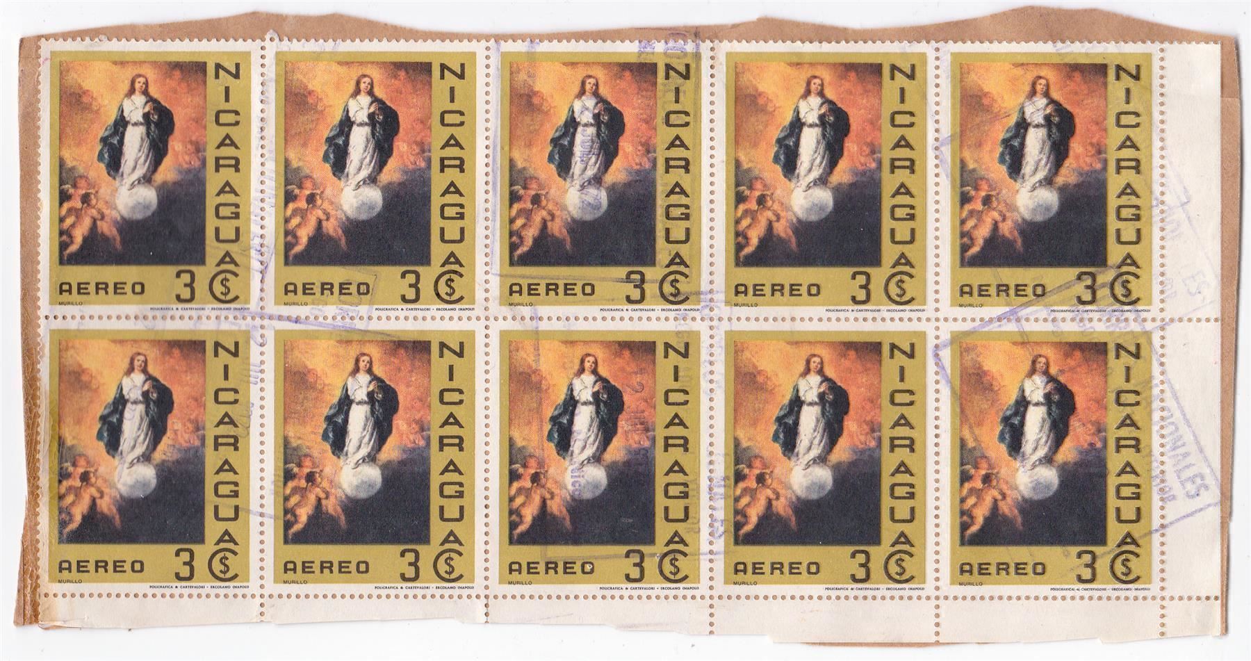 Tutti i francobolli: Nicaragua/Guatemala: Beleg der CH-Bot-.. – Usato da Wenslingen venduto da riger11 3