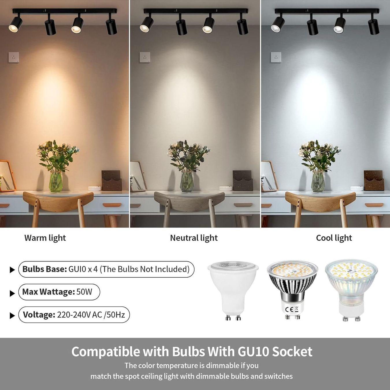 Kronleuchter & Deckenlampen: LED Deckenleuchte 4 Flammig – Neu und originalverpackt aus Geneve von Titi2008 7