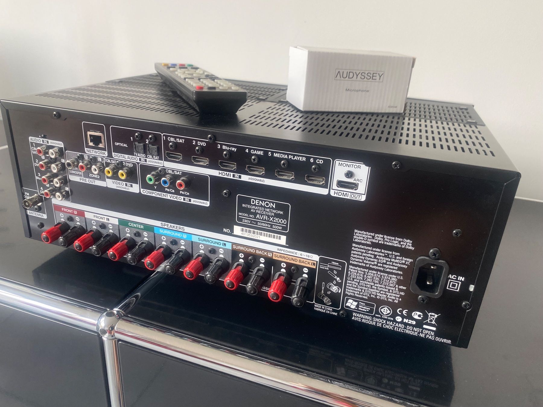 Denon Home Cinema: Denon AVR-X2000 AV-Receiver 7.1 – Usato da Zürich venduto da Rosecom 1