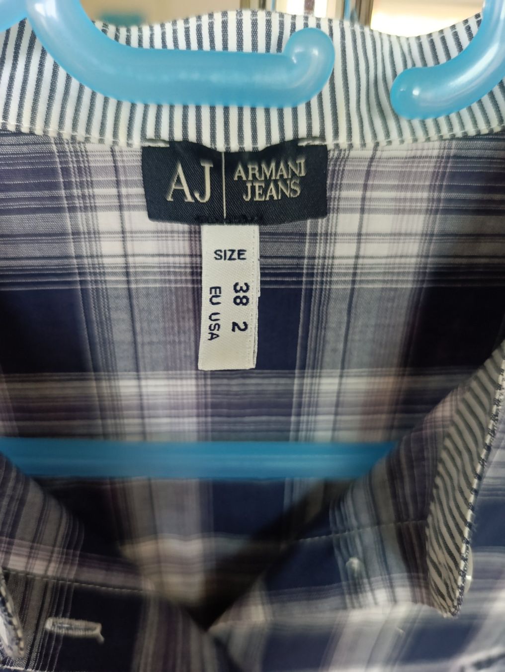 Armani Blusen: Armani Jeans Damen Bluse blau, Gr 38 – Neu (gemäss Beschreibung) aus Zürich von VorlonShadow 5