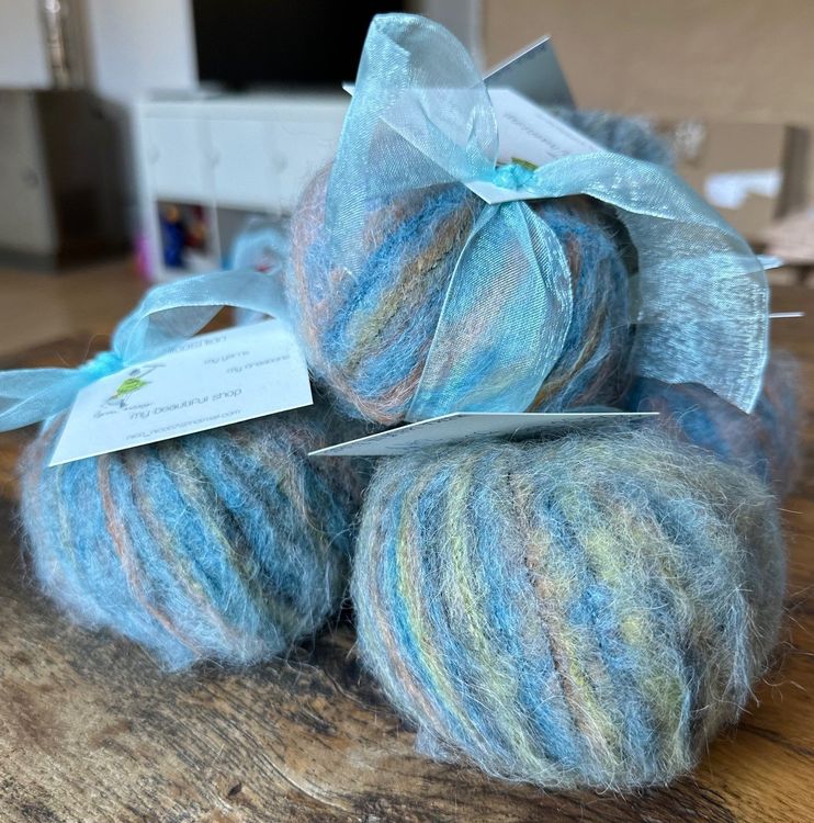 8 PELOTES MIXT ALPACA SUPERFINE ET KID MOHAIR!! | Kaufen auf