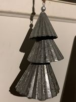 Metallbäume z. hängen, die etwas andere Weihnachtsdekoration