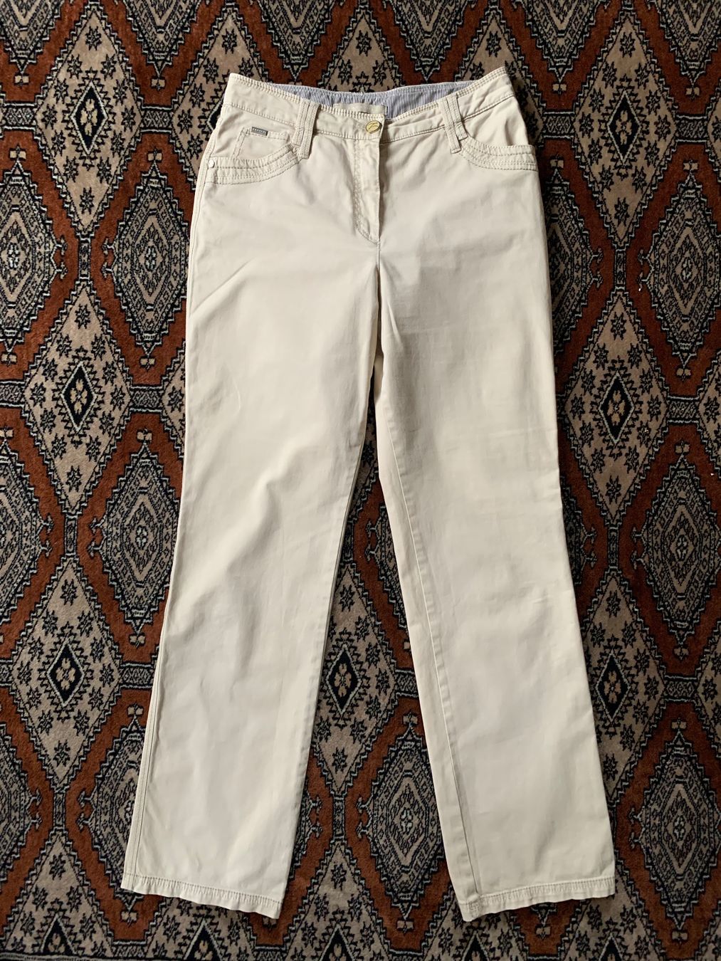 Pantaloni: ZAFFIRI Hose  Modell "LUCILLA"  Größe: 38 DE – Usato da Interlaken venduto da Bona55 4