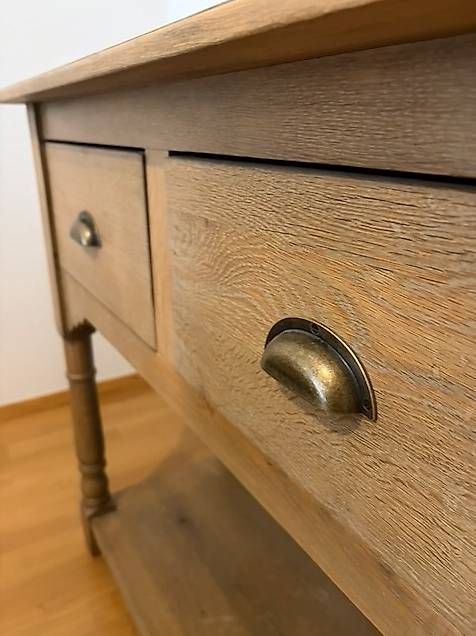 Commodes: Console / meuble dentrée Pfister en chêne massif – D'occasion à Lausanne par yeye3 2