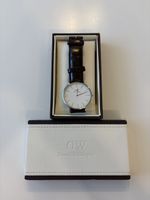 Armbanduhr Daniel Wellington weiss braun sehr guter Zustand