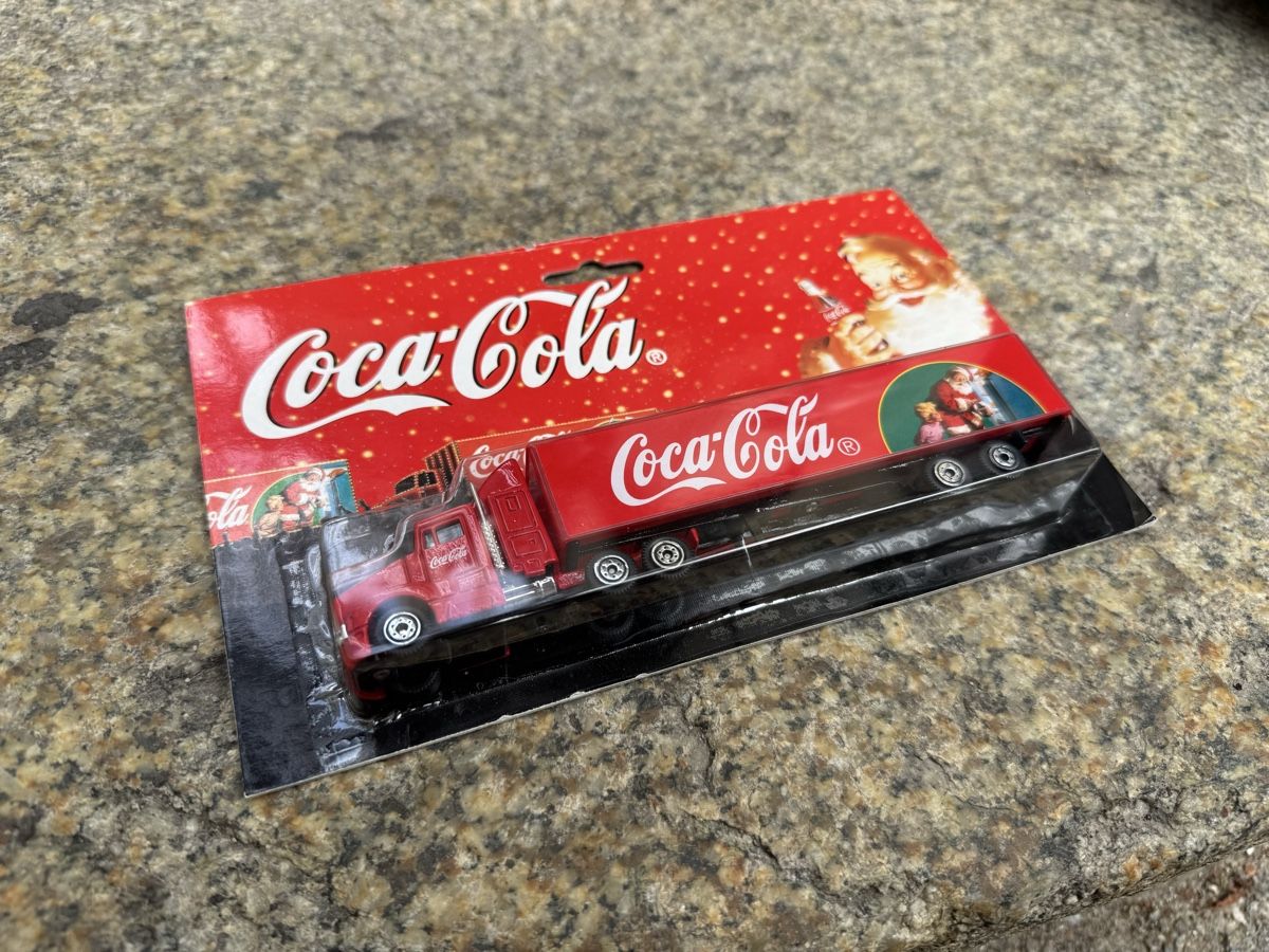 Coca-Cola Modellini d'auto: Modell LKW Coca-Cola originalverpackt Jg. 2000 – Nuovo e nell'imballaggio originale da Stettlen venduto da DieTaube2.0 1