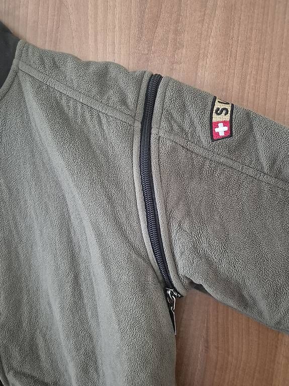 Giacche: Schweizer Armee Fleecejacke Suisse, Gr. M – Usato da Bern venduto da Rebibebi_ 2